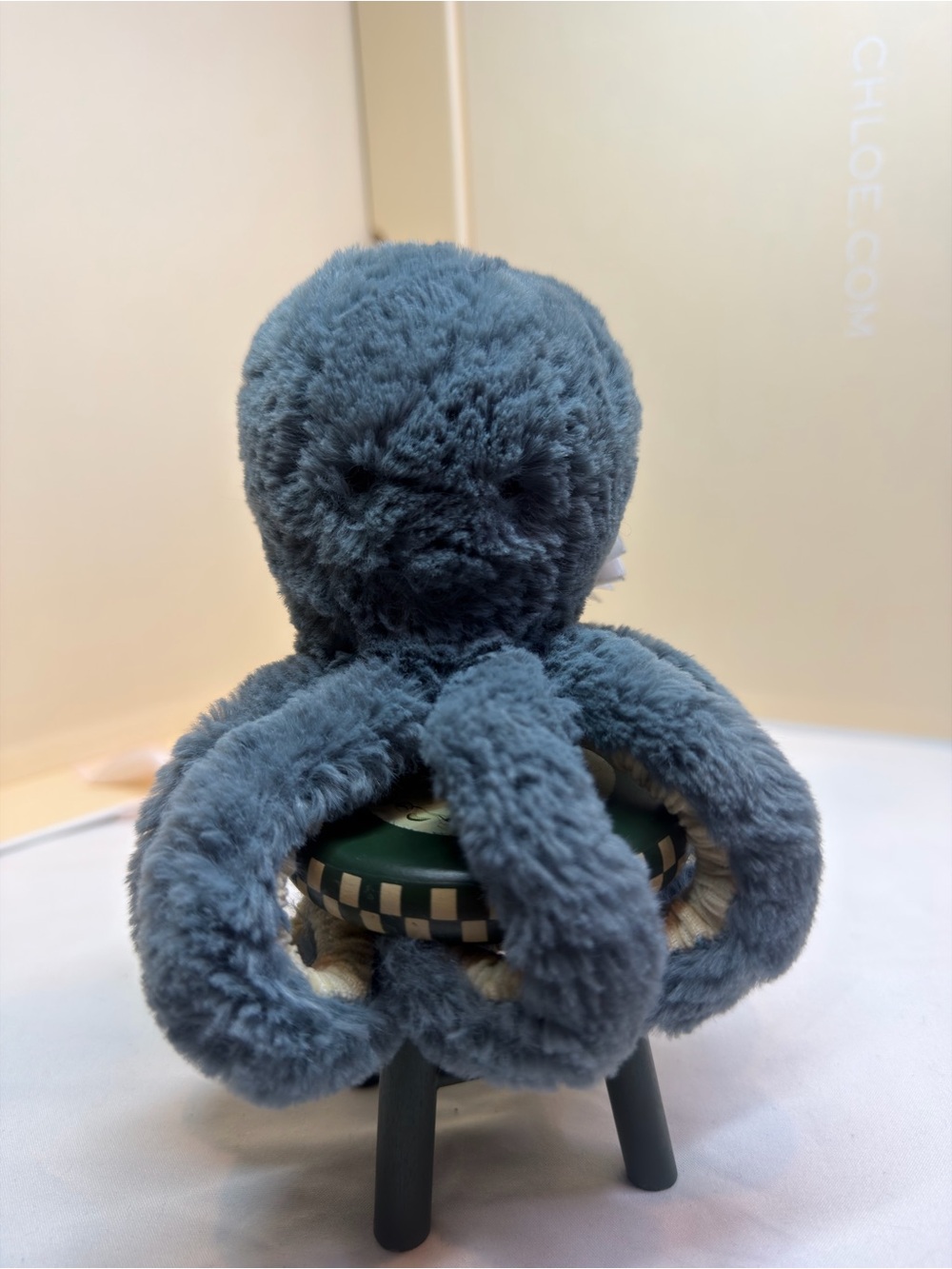 Jellycat Blue Plush Octopus Stuffed Animal